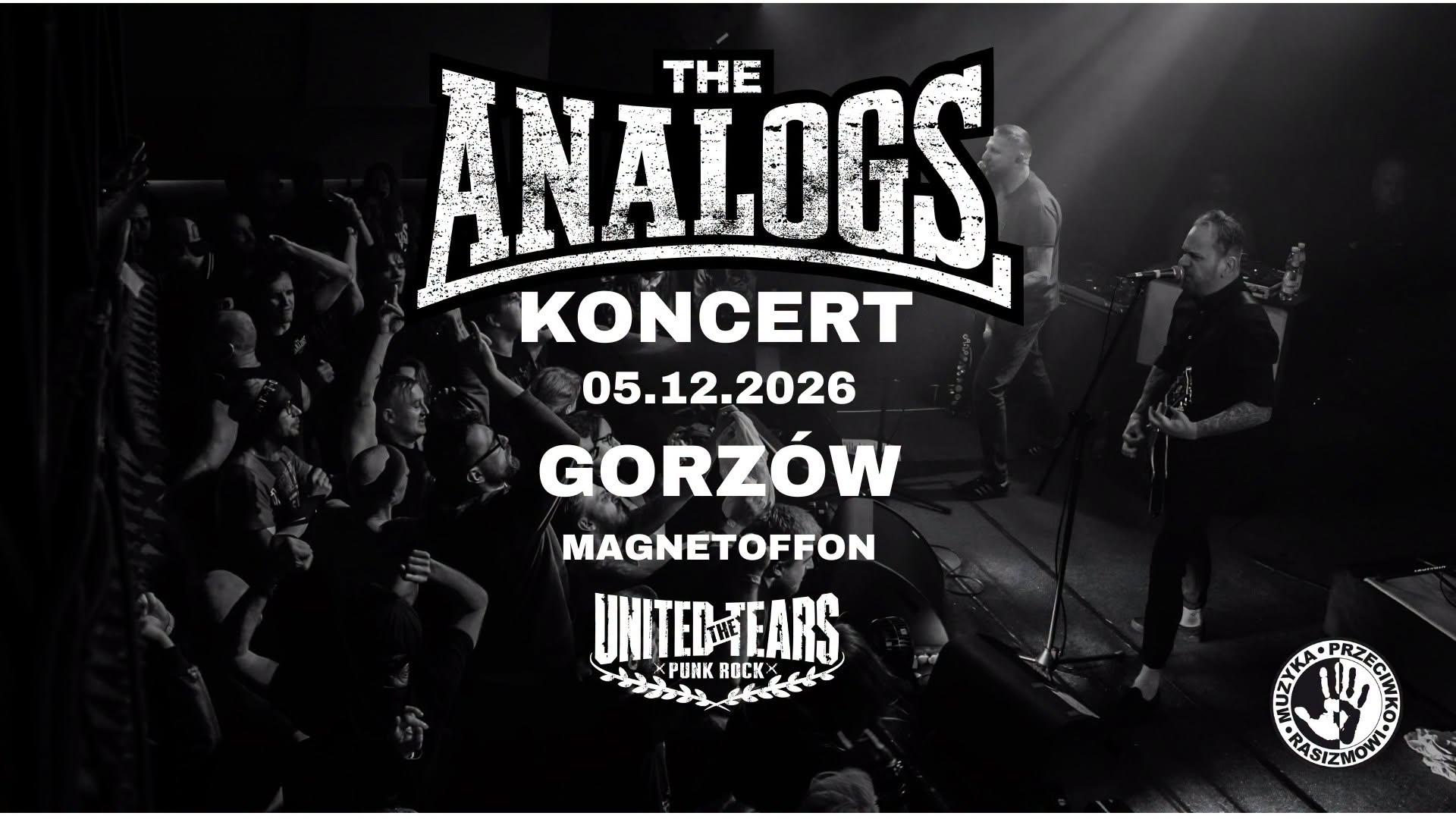 GORZÓW 05.12.2026: THE ANALOGS + The United Tears - Magnetoffon